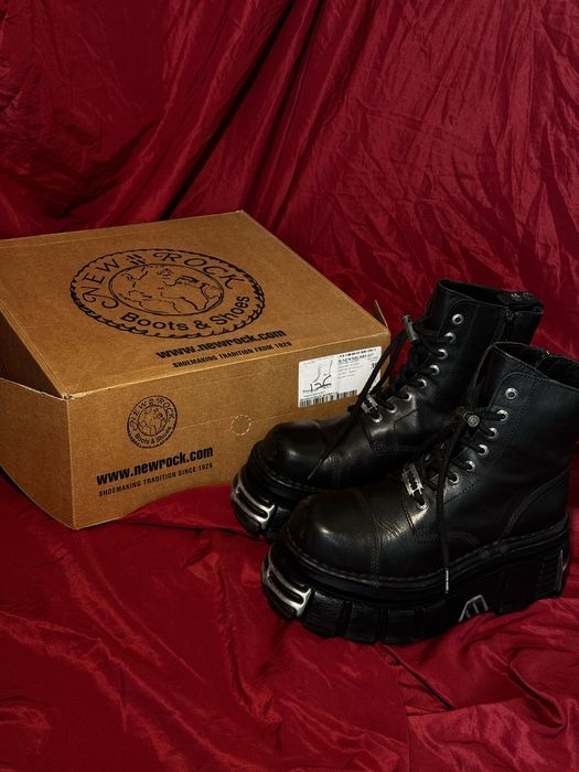 Оригінал New Rock Nomada Negro M-NEWMILI083-S37 розмір 39