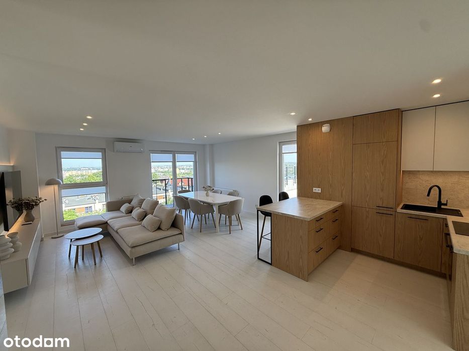 Apartament z pięknym widokiem na panoramę miasta