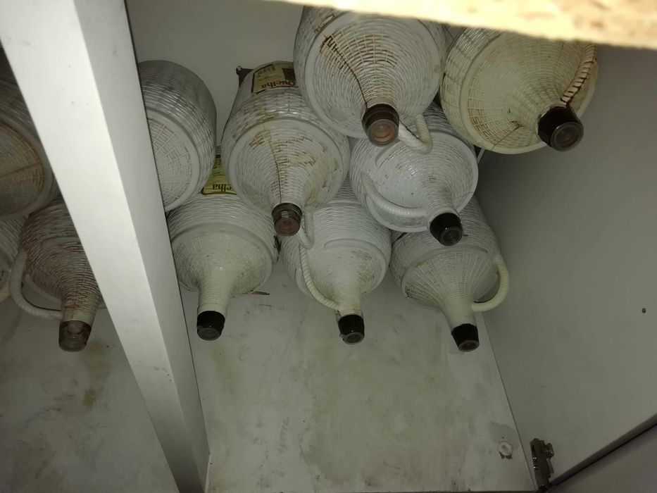 Garrafões vidro em excelente estado