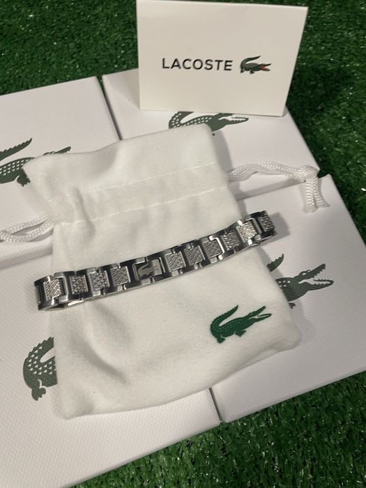 ‼️Акція‼️ Браслет Lacoste / Браслет Лакоста / Срібний браслет Lacoste/
