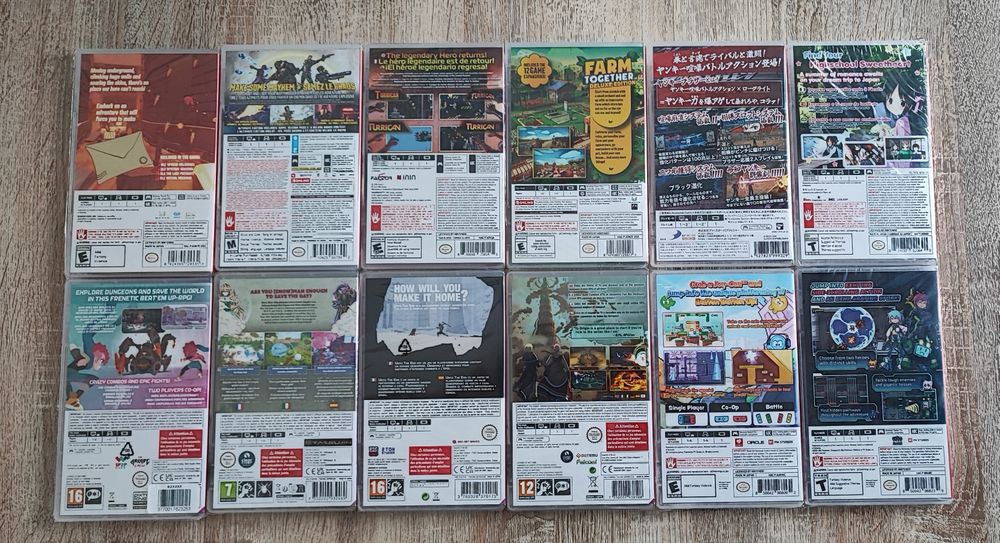Jogos Selados Nintendo Switch