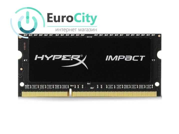 Память для ноутбука DDR3L 1600 8GB HyperX Impact (HX316LS9IB/8)