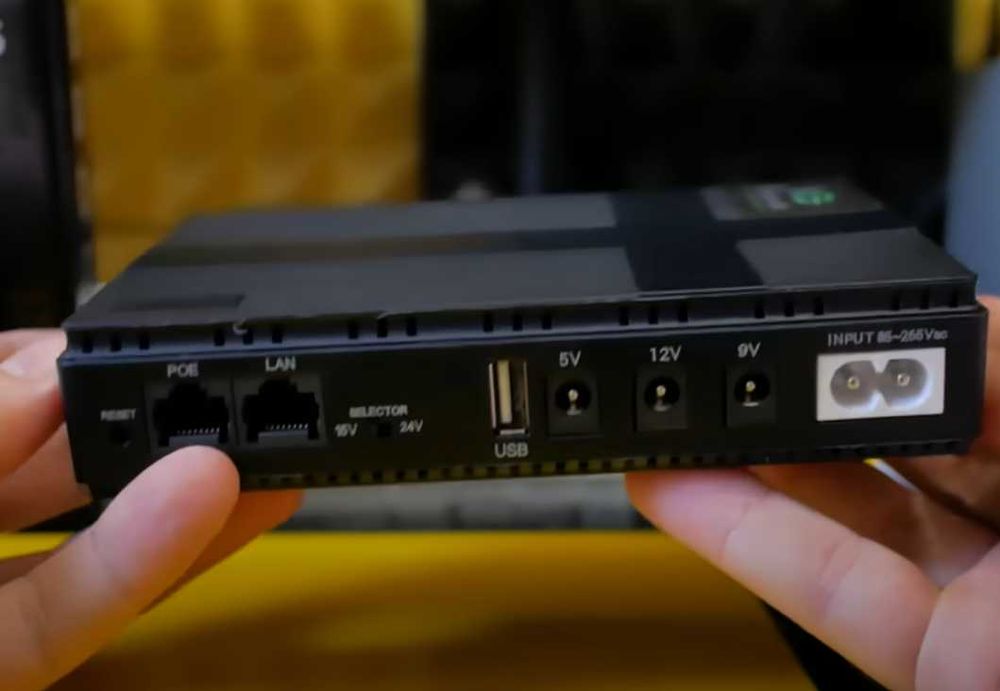 безперебійник для роутера безперебойник UPS 10400 mAh 18W