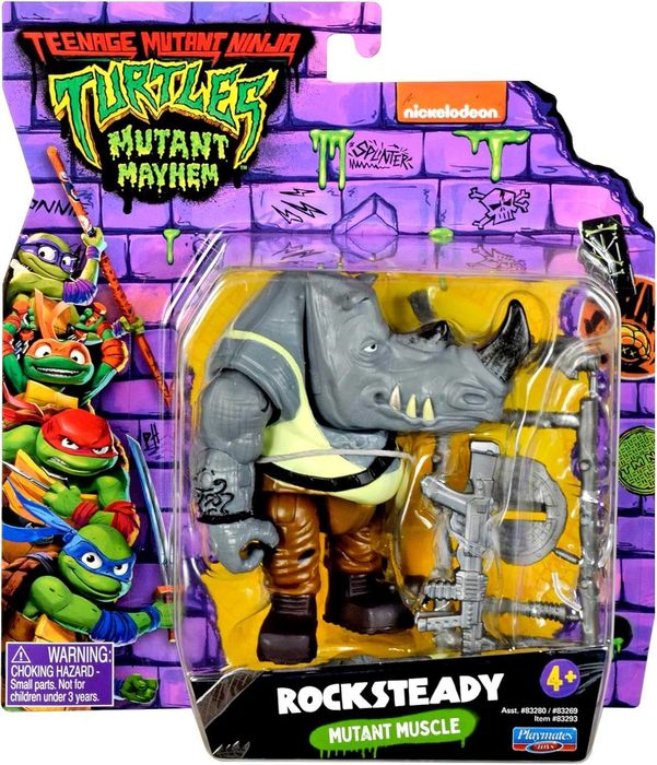 Черепашки-ніндзя Рокстеді Teenage Mutant Ninja Turtles Rocksteady TMTR