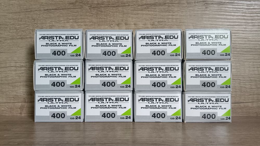 Arista EDU Ultra 400 24 кадри, чорно-біла фото плівка 35 мм