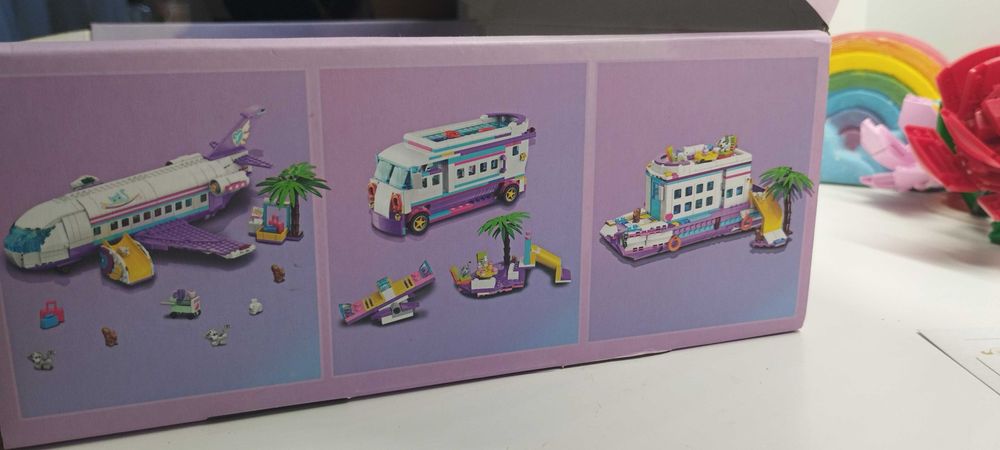 Avião LEGOFRIENDS 3 em 1 – 808 peças – Completo – Como Novo