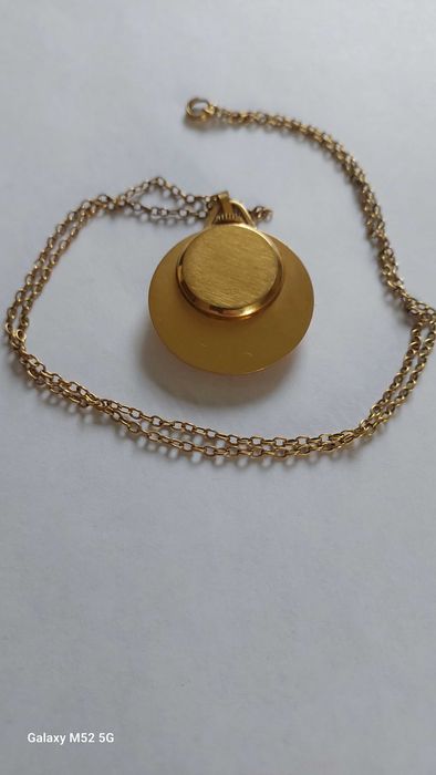 Zegarek wisior pozłacany SLAVA made in USSR