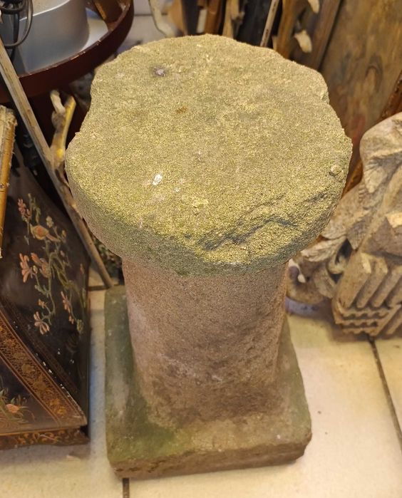 Pilares Pedra Granito Antigos
