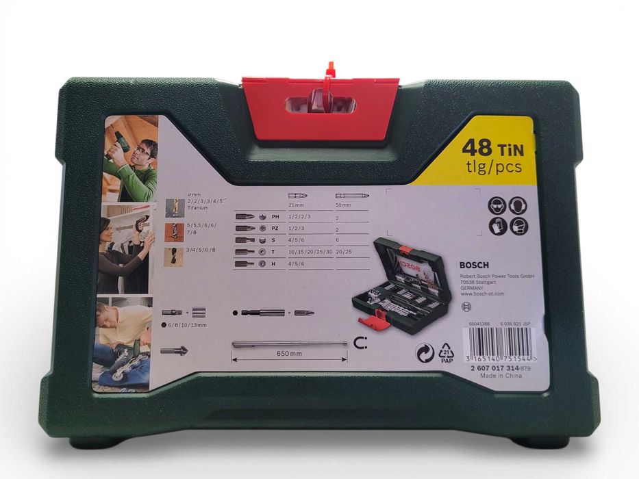 Zestaw osprzętu Bosch V-Line 48 sztuk