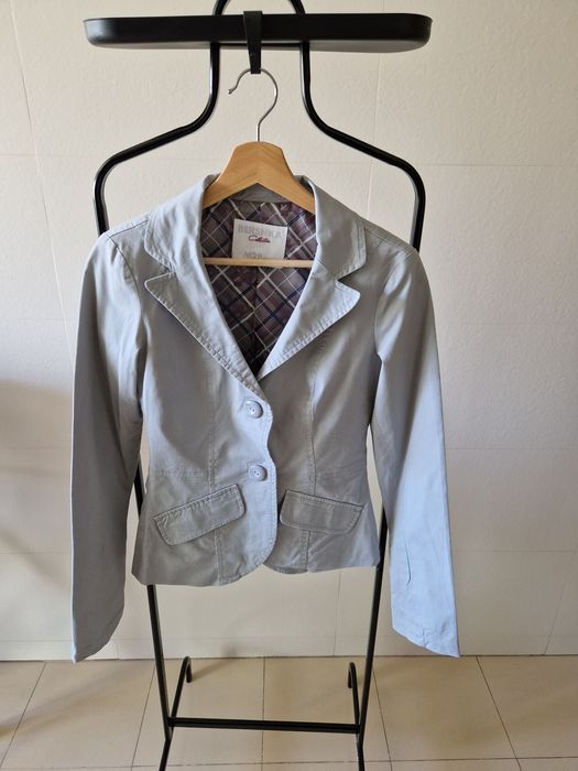 Blazer cinza Bershka