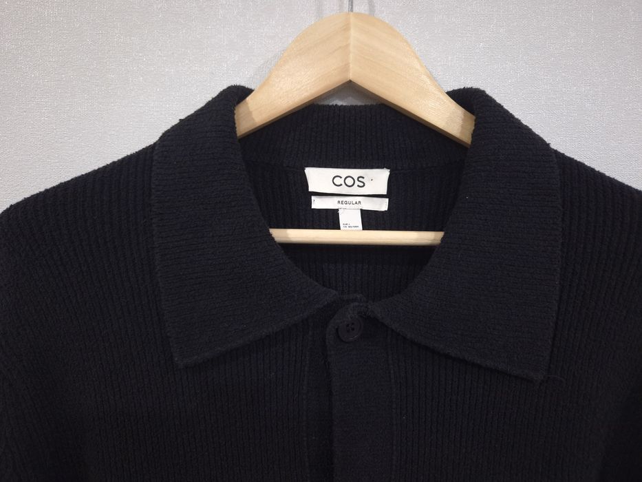Светр кардиган COS Collared Textured-Knit Cardigan uniqlo