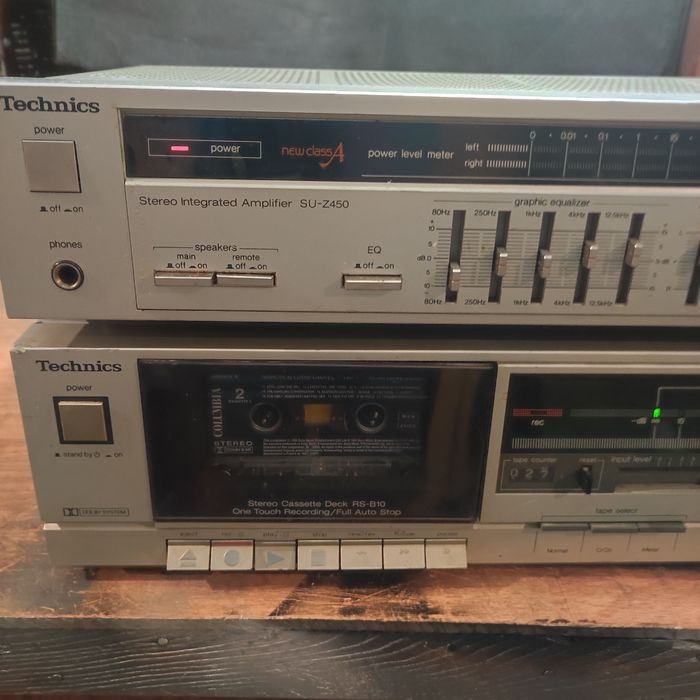 Technics Zestaw wzmacniacz +Deck