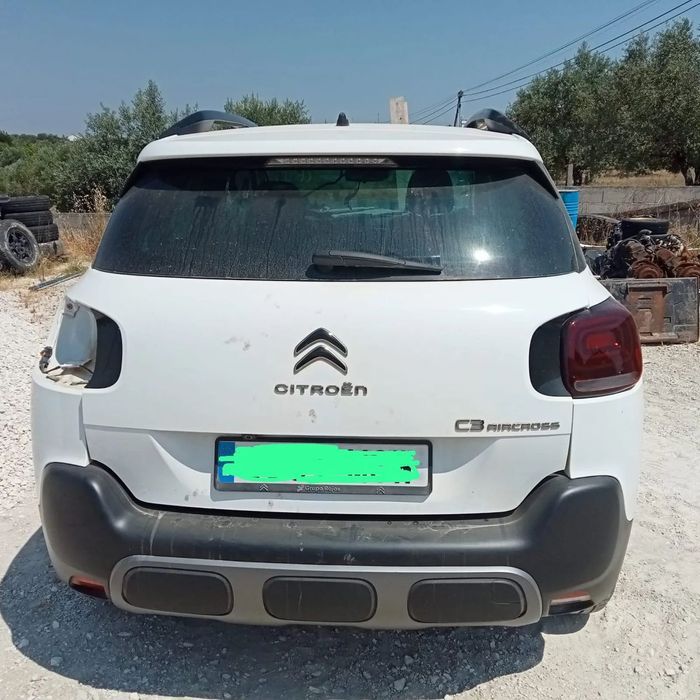 Traseira Citroen C3 Aircross II 2022 em Stock