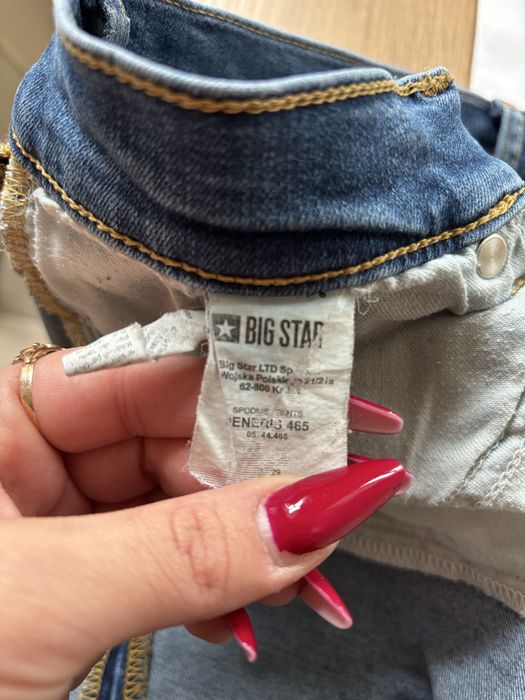 Spodnie jeansowe big star