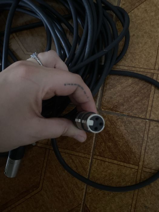 Cabo microfone novos