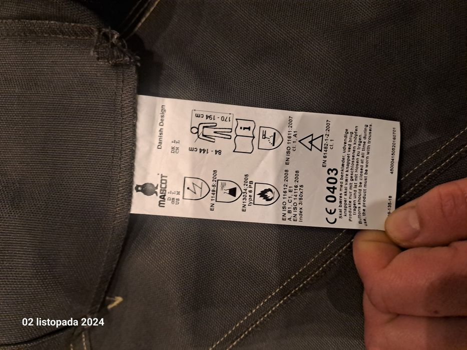 Bluza dla spawacza r. 52