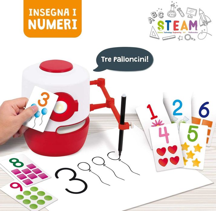Step robot edukacyjny dla dzieci. LISCIANI. Jak nowy. uczy pisania.