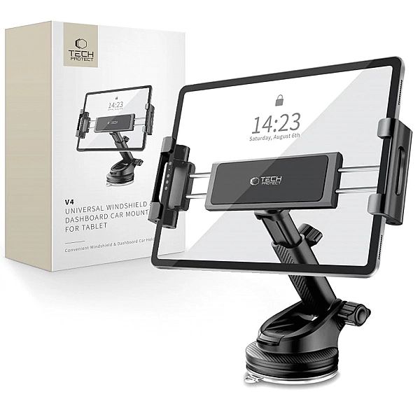 Tech-Protect V4 Universal Windshield & Dashboard Car Mount For Tablet