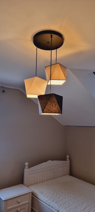 Lampa wisząca potrójna