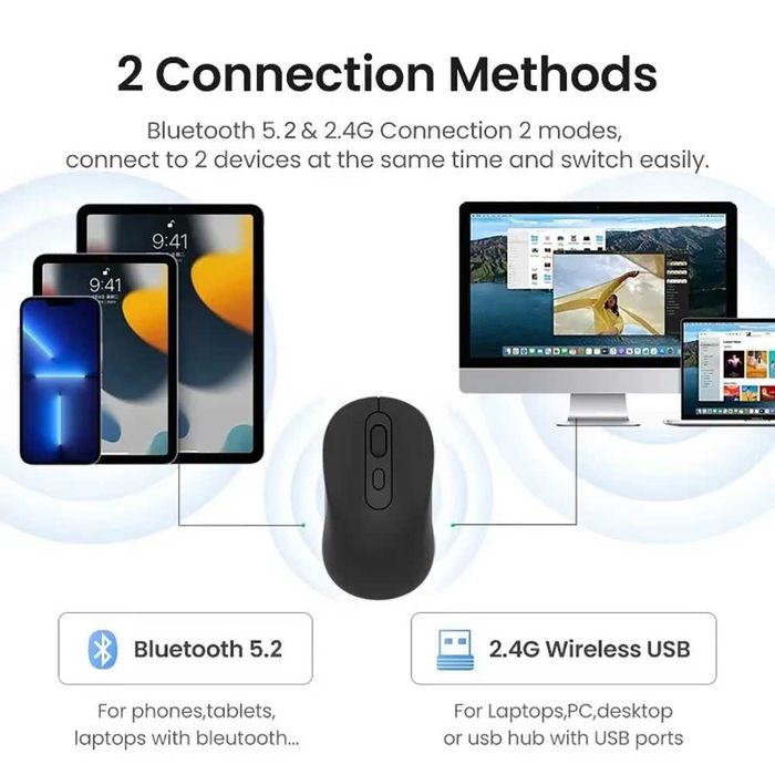 Беспроводная Bluetooth-мышь kebidumei
