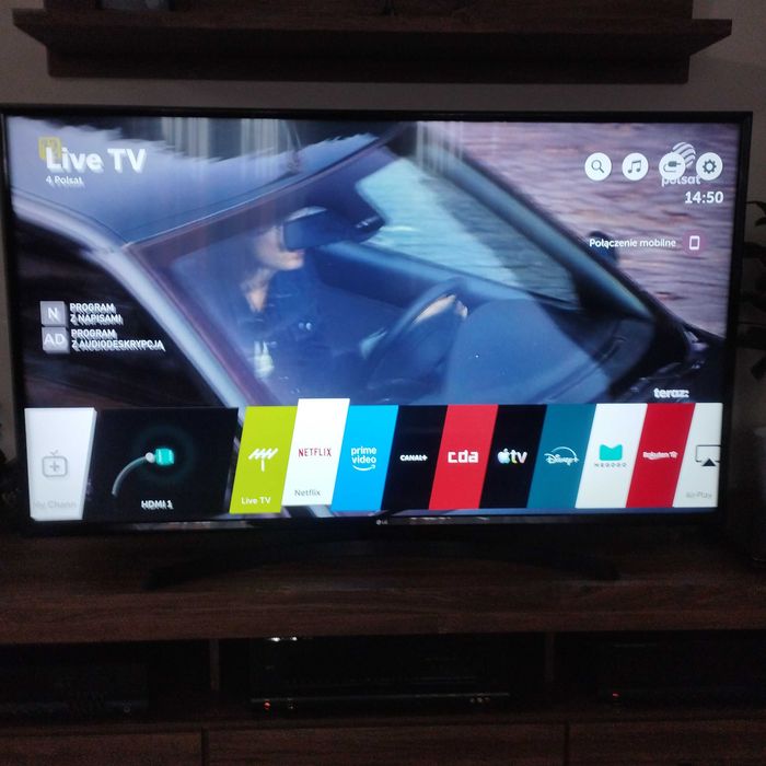 Telewizor LG 49 lub 55 cali SMART