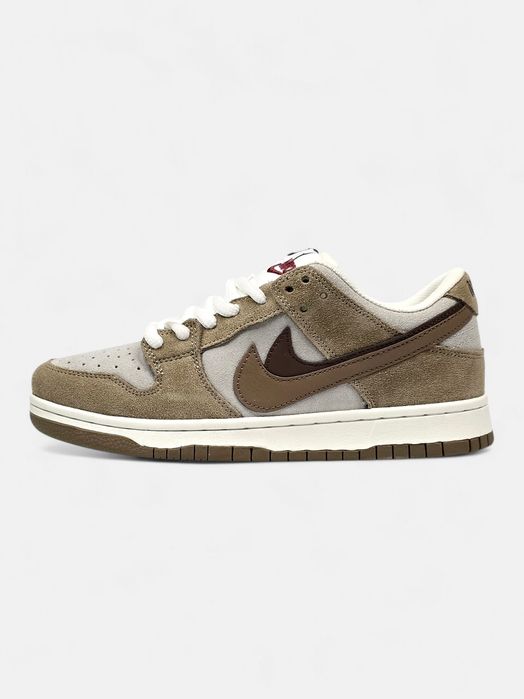 Кросівки Nike SB Dunk Double Swoosh Brown premium