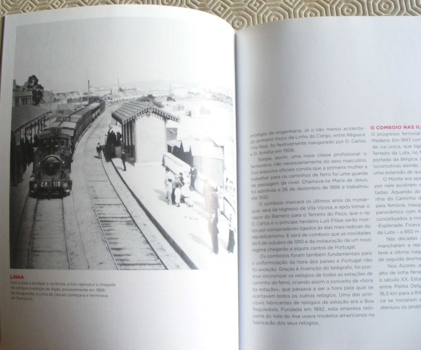 Comboios - Memória de Portugal 2 séculos de fotografia