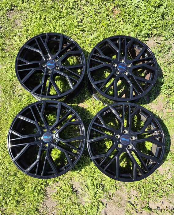 Felgi Aluminiowe Brock B41 Black 8.5" X 20" 5X112 FI66.6 Audi VW Mercedes