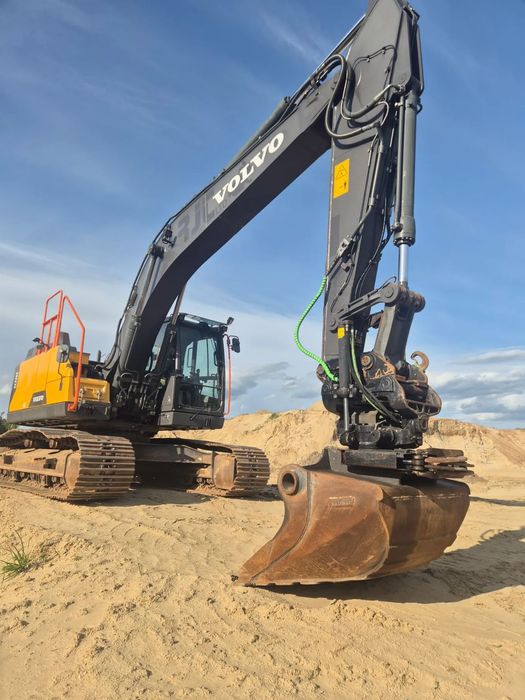 Volvo Ec220el  System 2x GPS 3D i 2D głowica obrotowa webasto