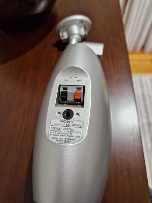 Colunas Home cinema TV - leitor DVD sony