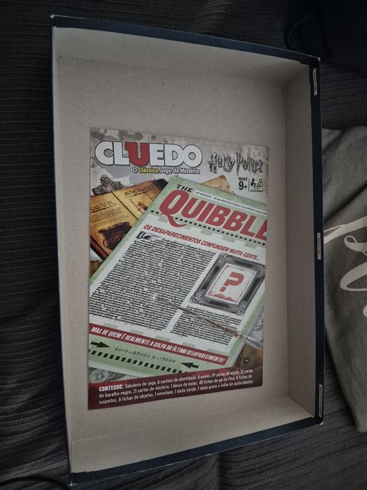 Cluedo Harry Potter jogo de tabuleiro