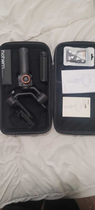 Hohem iSteady M6 Kit Profissional com IA + Luz RGB
