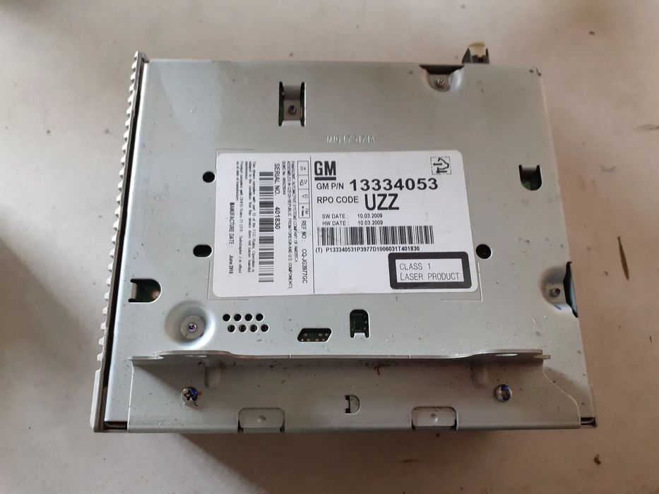 12266 Radio 13334053 Opel Astra J