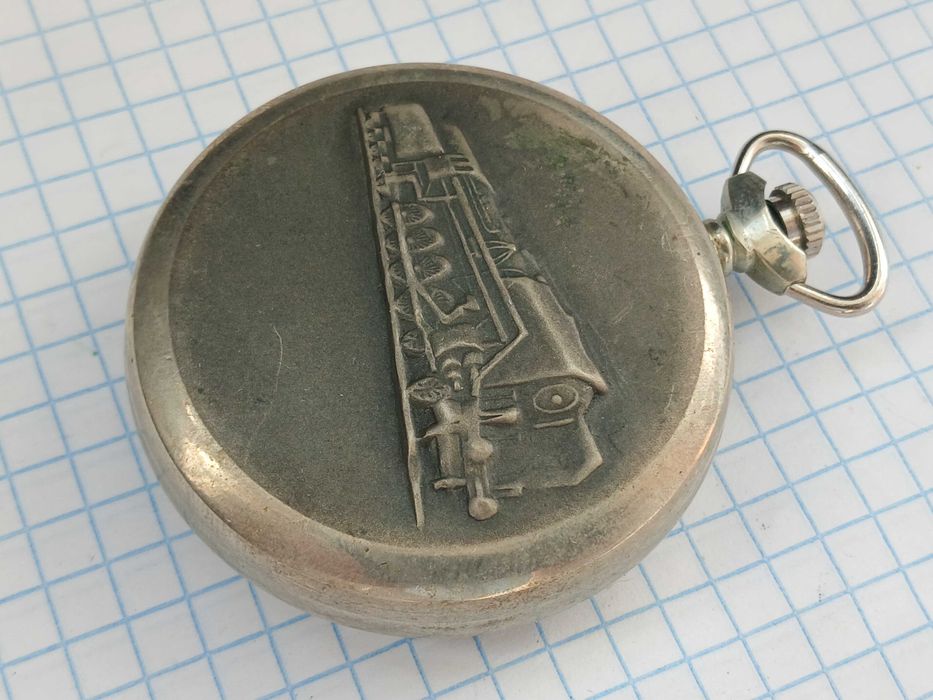 Продам вінтажний чоловічий годинник Молнія Паровоз часів СРСР