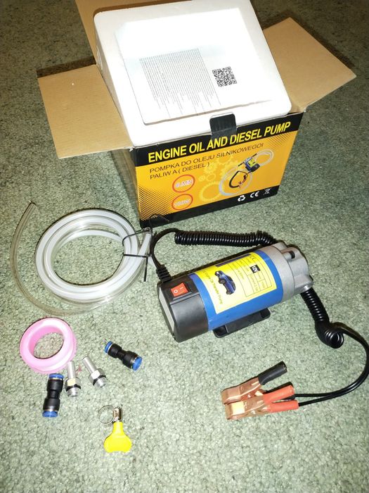 Насос для откачки масла через щуп двигателя