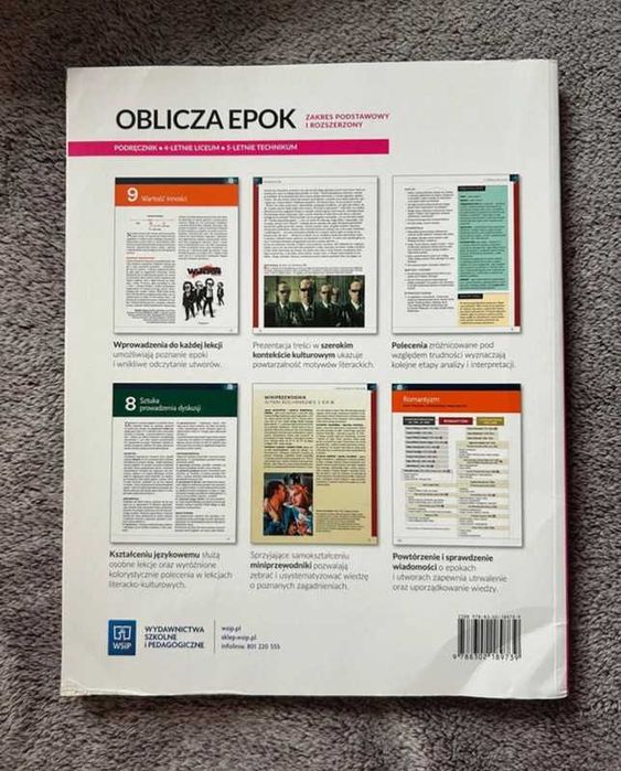 Oblicza epok 2.2 zakres podstawowy i rozszerzony WSiP