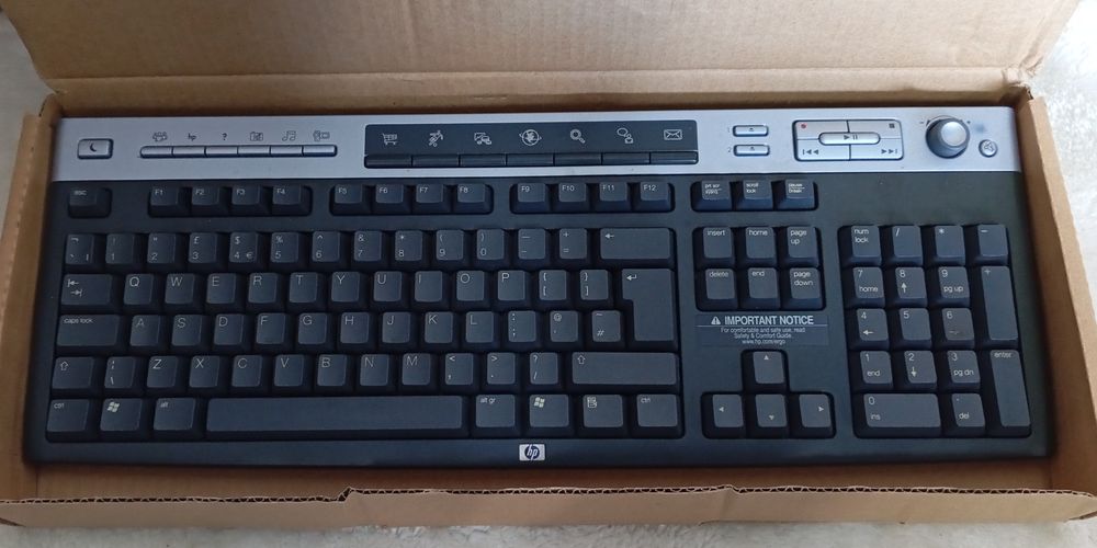 Klawiatura multimedialna HP