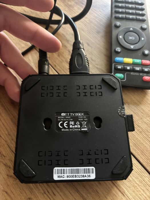 Smrt box tv, android smart box pikot zasilacz kabel hdmi