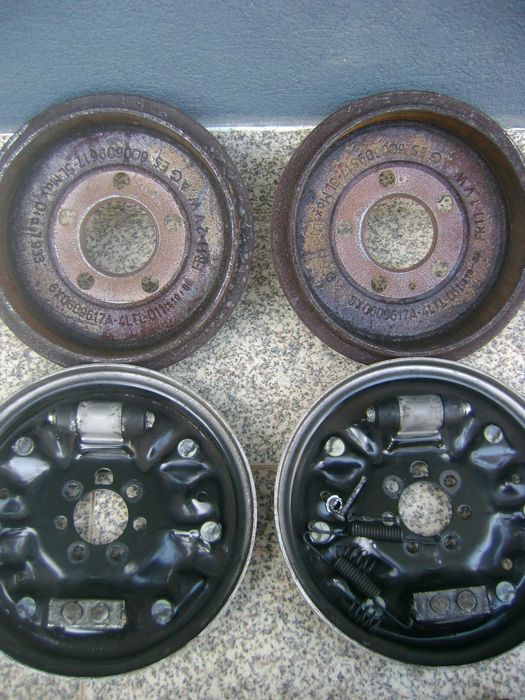 Conjunto tambor travão + maxilas travão Seat Ibiza 6L
