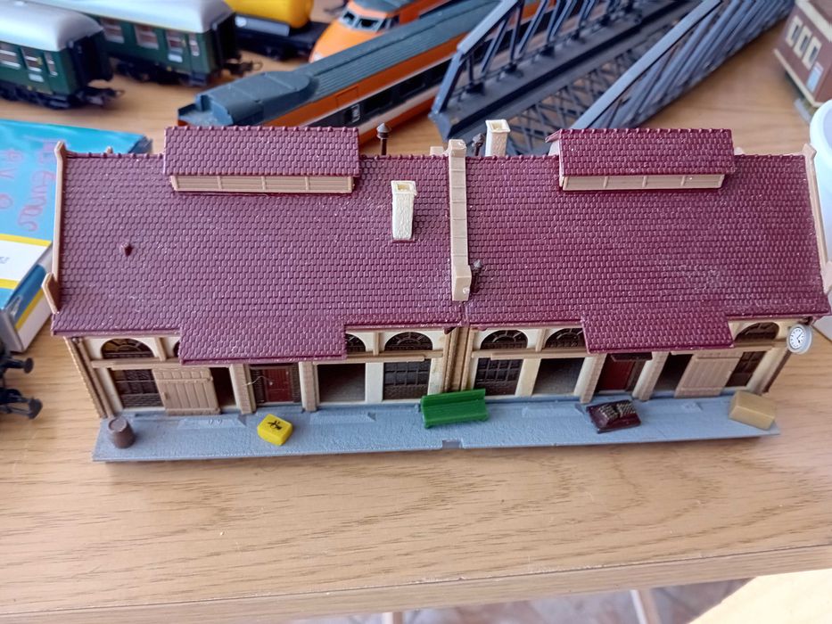 lote de material para modelismo ferroviario
