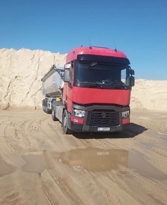 Usługi transportowe ciężarówkami o ładowności od 1 tony do 25 ton, handel kruszywami, kliniec, piasek, żwir, tłuczeń, mieszanki