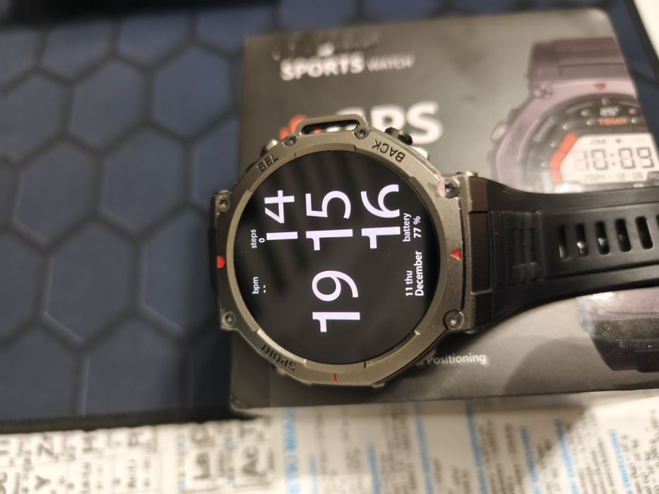Jak T-REX  3 GPS Amoled stan idealny 1-mc na baterii