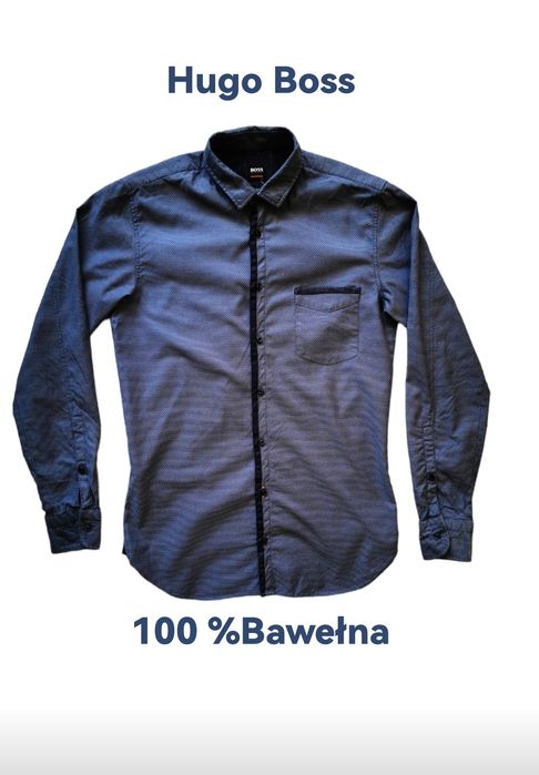 Koszula męska bawełniana slim fit Hugo Boss
