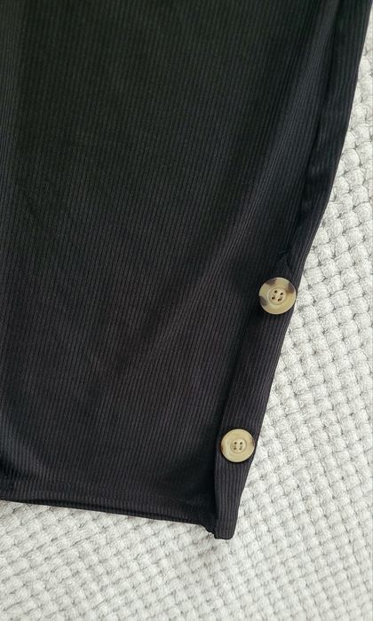 Hit Nowe krótsze spodenki legginsy damskie sportowe w prążkowane