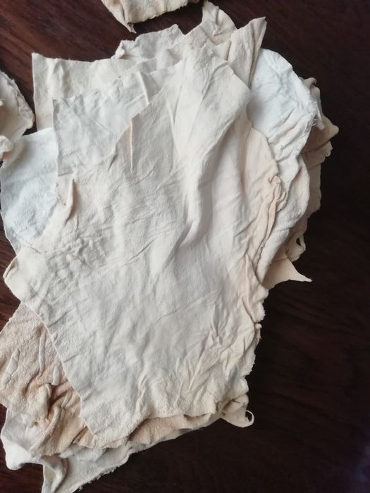 łatki, skrawki skóry ircha