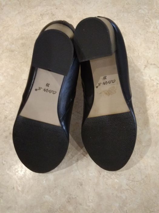 Полусапожки кожаные