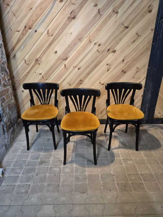21szt Krzesło drewniane THONET z poduszką vintage | Dom | Horeca | Bar