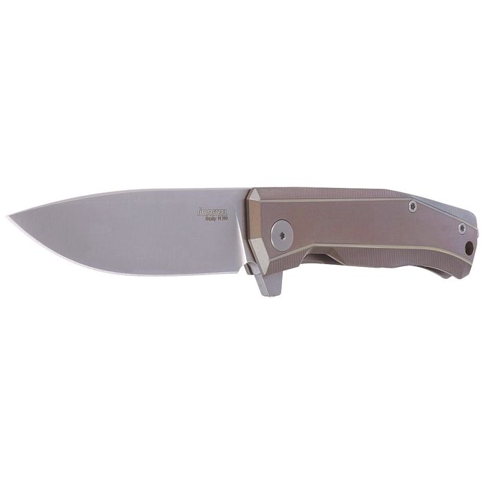 Nóż składany LionSteel Myto Bronze Titanium, Satin M390 by Molletta