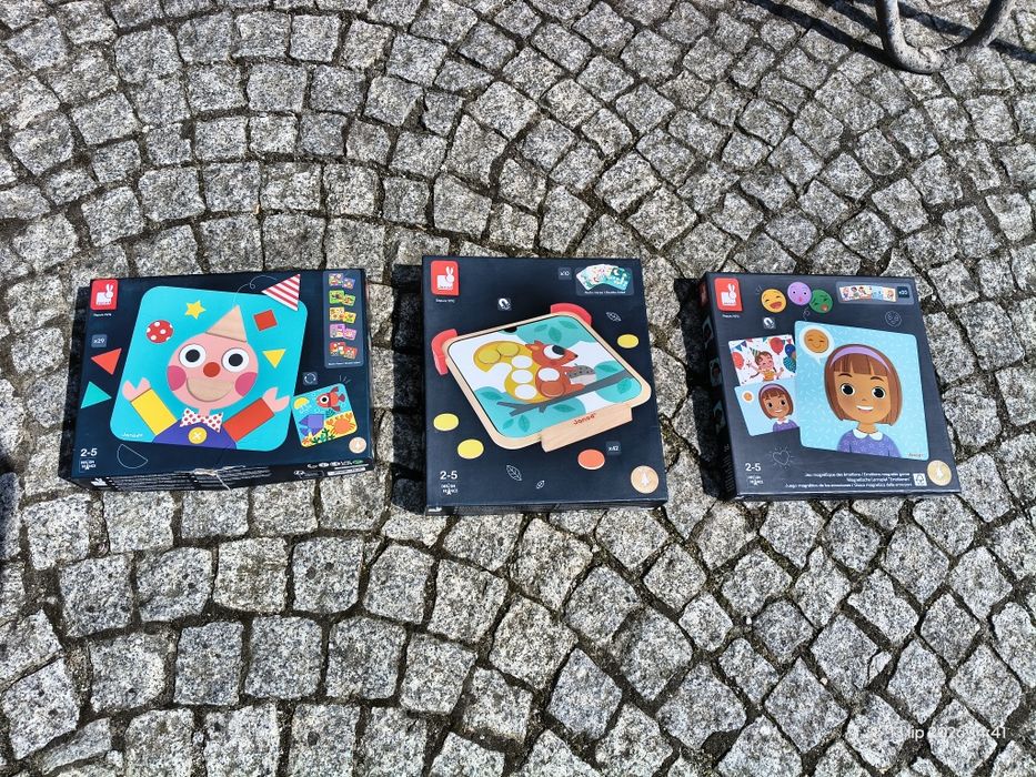 Puzzle, układanki, gry dla dzieci 3+. Każda 10 zł.