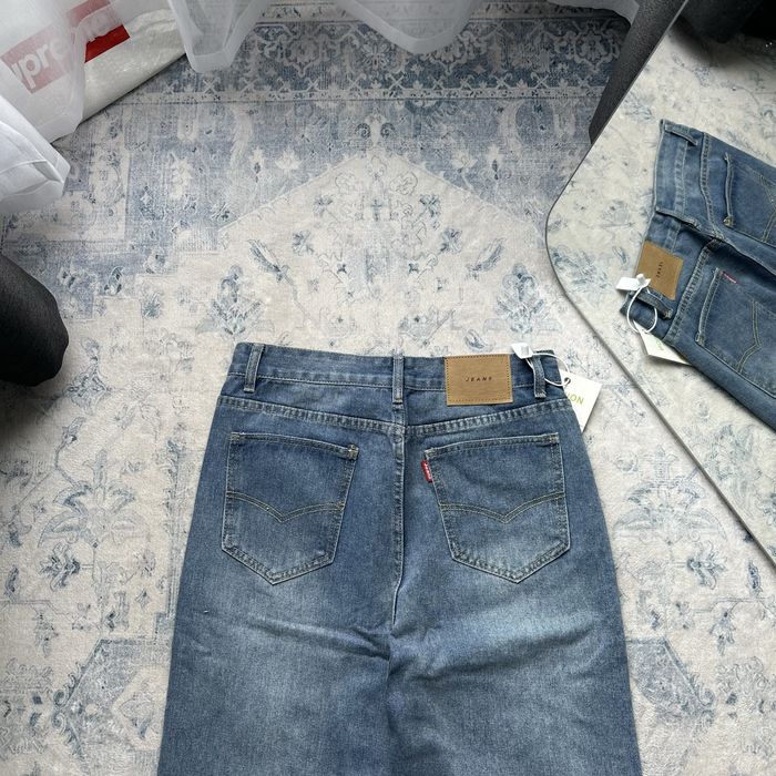 Bootcut blue washed jeans сині джинси кльош буткат прямі baggy y2k opium levis 512голубые flared буткат прямые клеш стрейт straight